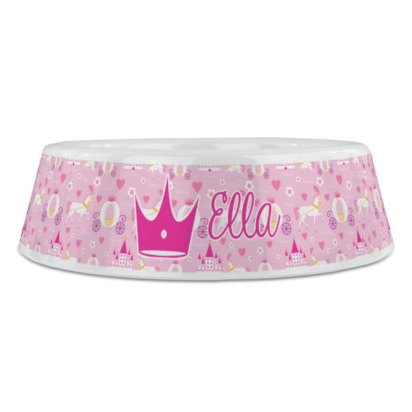 Princess Carriage Plastic Pet Bowls - Large - FRONT