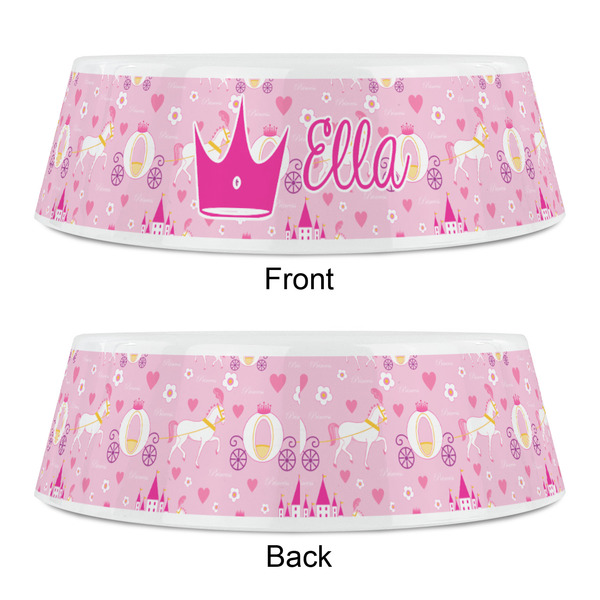 Princess Carriage Plastic Pet Bowls - Small - APPROVAL