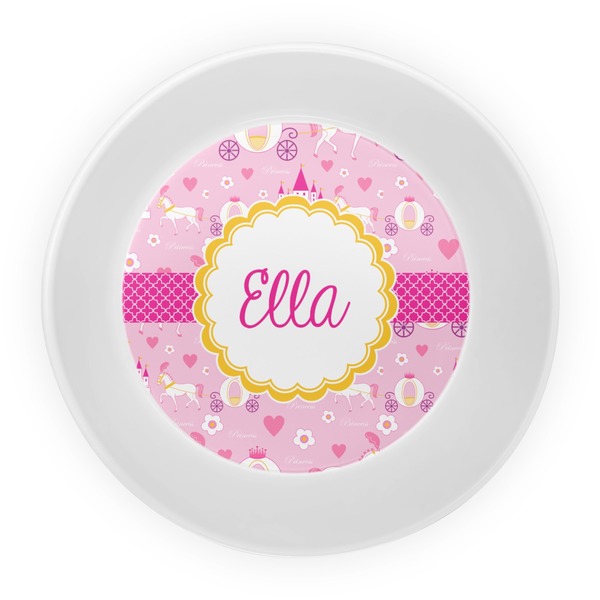 Princess Carriage Melamine Bowl - Center