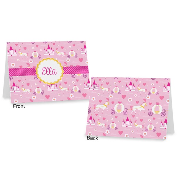 Princess Carriage Postcard - Front and Back