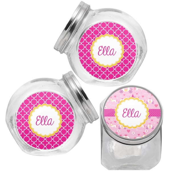 Princess Carriage Puppy Treat Jar - Top Left Right