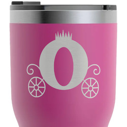 Princess Carriage RTIC Tumbler - Magenta - Laser Engraved - Single-Sided