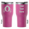 Princess Carriage RTIC Tumbler - Magenta - Double Sided - Front & Back