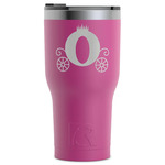 Princess Carriage RTIC Tumbler - Magenta - Laser Engraved - Single-Sided