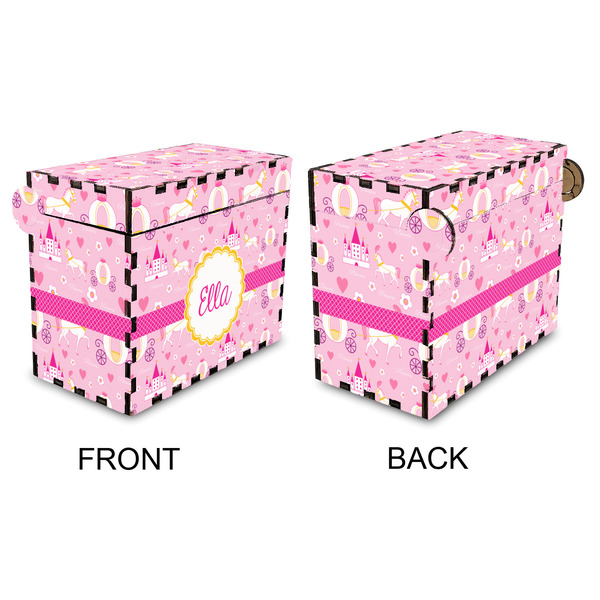 Princess Carriage Recipe Box - Full Color - Approval