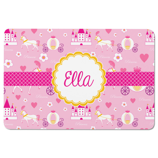 Princess Carriage Rectangular Fridge Magnet - FRONT