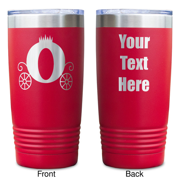 Princess Carriage Red Polar Camel Tumbler - 20oz - Double Sided - Approval