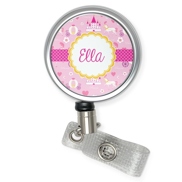 Custom Princess Carriage Retractable Badge Reel (Personalized)