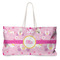 Princess Carriage Large Tote Bag with Rope Handles (Personalized)