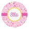 Princess Carriage Round Decal (Personalized)