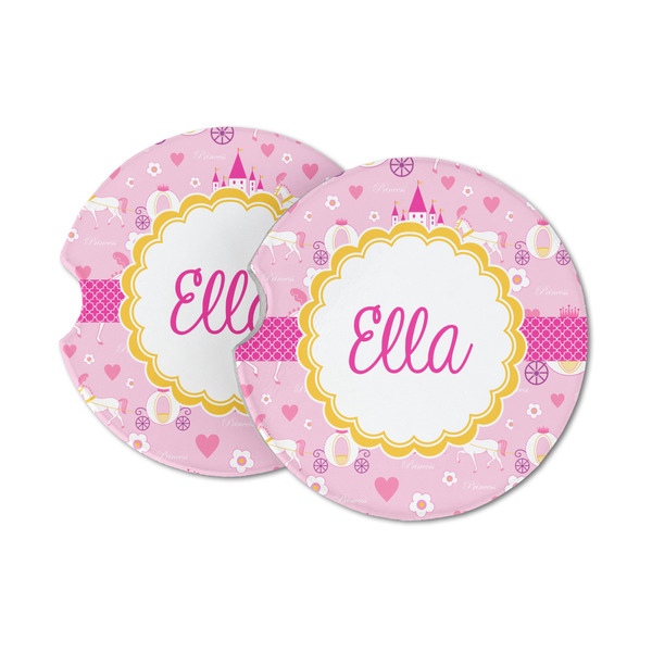Custom Princess Carriage Sandstone Car Coasters (Personalized)