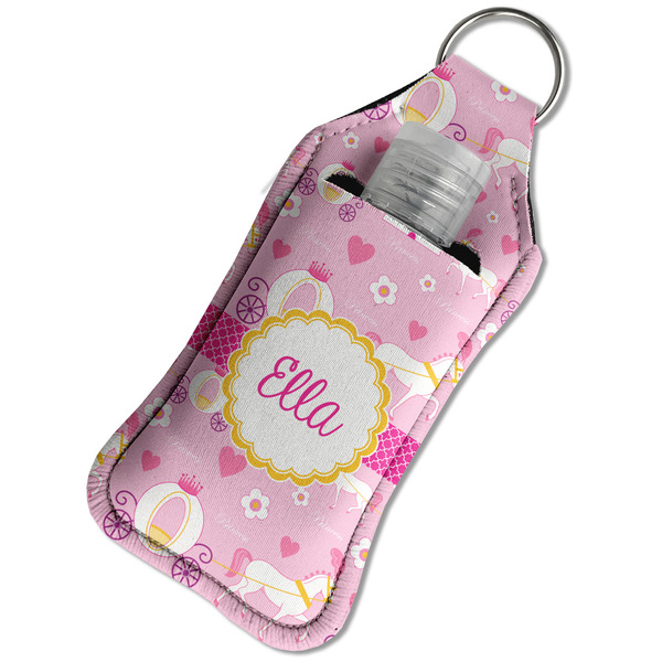 Princess Carriage Sanitizer Holder Keychain - Large in Case