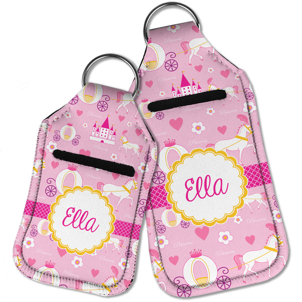 Princess Carriage Sanitizer Holder Keychain - Parent Main