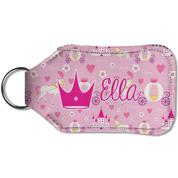 Princess Carriage Sanitizer Holder Keychain - Small (Back)