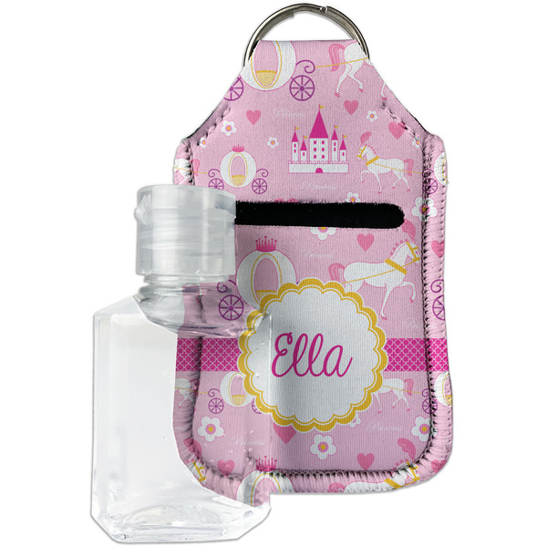 Custom Princess Carriage Hand Sanitizer & Keychain Holder - Small (Personalized)