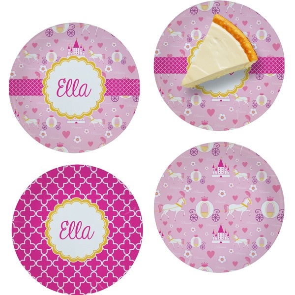 Princess Carriage Set of Appetizer / Dessert Plates