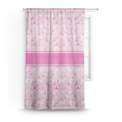 Princess Carriage Sheer Curtain - 50"x84" (Personalized)