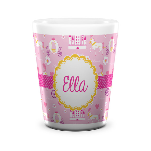 Princess Carriage Shot Glass - White - FRONT