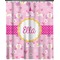 Princess Carriage Extra Long Shower Curtain - 70"x84" (Personalized)