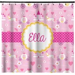 Princess Carriage Shower Curtain (Personalized)