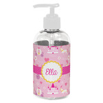 Princess Carriage Plastic Soap / Lotion Dispenser (8 oz - Small - White) (Personalized)
