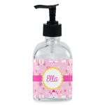 Princess Carriage Glass Soap & Lotion Bottle - Single Bottle (Personalized)