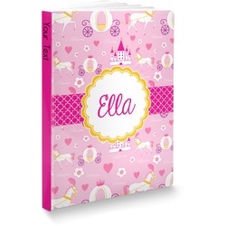 Princess Carriage Softbound Notebook - 5.75" x 8" (Personalized)
