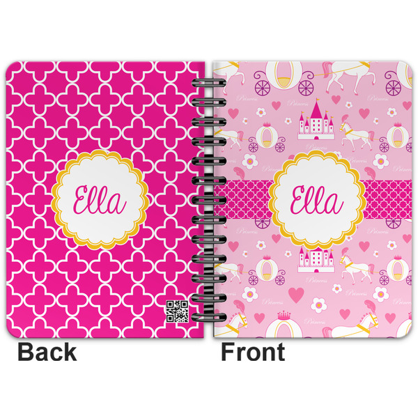Princess Carriage Spiral Journal 5 x 7 - Apvl