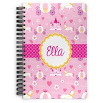 Princess Carriage Spiral Notebook - 7x10 w/ Name or Text