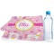 Princess Carriage Sports Towel Folded with Water Bottle