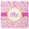 Princess Carriage Square Rubber Backed Coaster (Personalized)