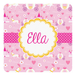 Princess Carriage Square Decal - Small (Personalized)