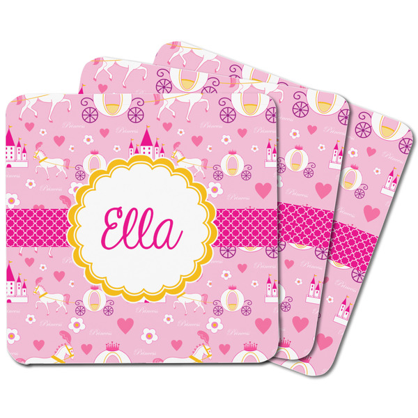 Princess Carriage Square Fridge Magnet - MAIN