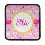 Princess Carriage Iron On Square Patch w/ Name or Text