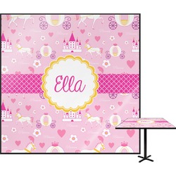 Princess Carriage Square Table Top - 24" (Personalized)