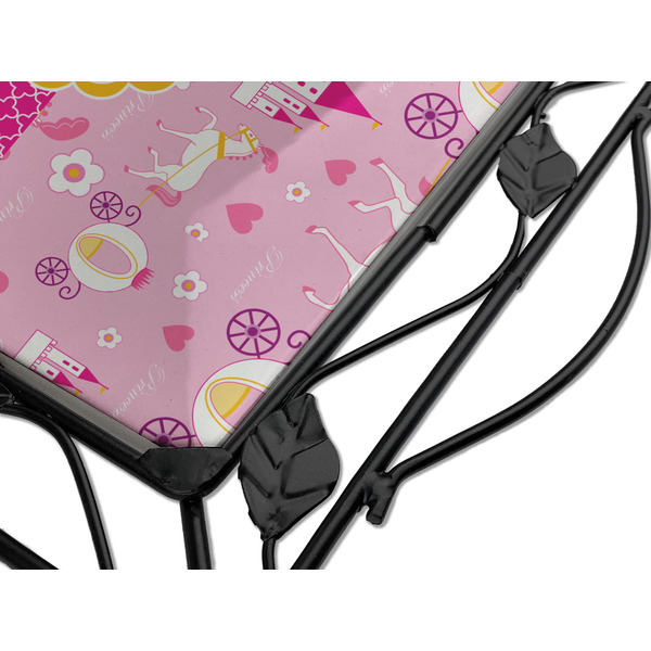 Princess Carriage Square Trivet - Detail