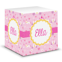 Princess Carriage Sticky Note Cube (Personalized)