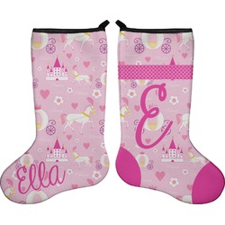 Princess Carriage Holiday Stocking - Double-Sided - Neoprene (Personalized)