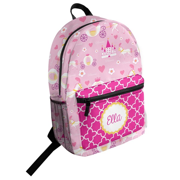Custom Princess Carriage Student Backpack (Personalized)