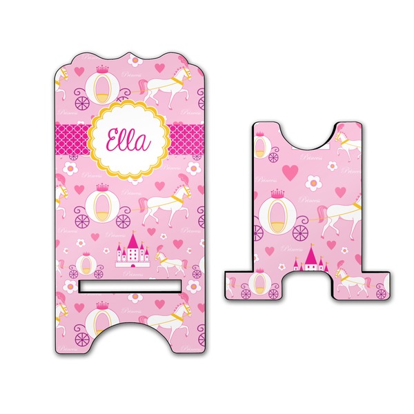 Princess Carriage Stylized Phone Stand - Front & Back - Large