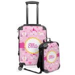Princess Carriage Kids 2-Piece Luggage Set - Suitcase & Backpack (Personalized)