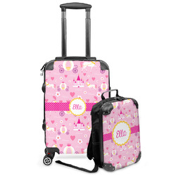 Princess Carriage Kids 2-Piece Luggage Set - Suitcase & Backpack (Personalized)