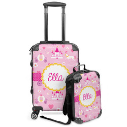 Princess Carriage Kids 2-Piece Luggage Set - Suitcase & Backpack (Personalized)