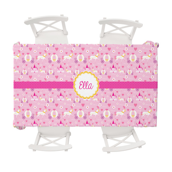 Custom Princess Carriage Tablecloth - 58"x102" (Personalized)