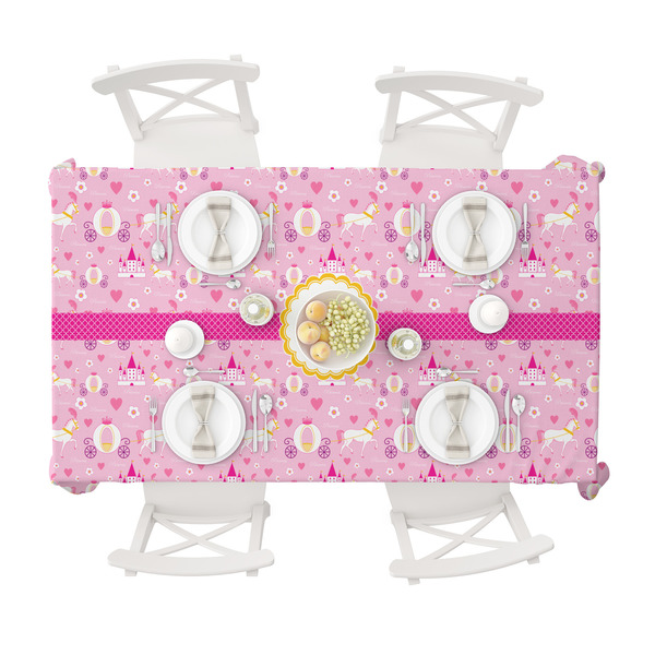 Princess Carriage Tablecloths (58"x102") - TOP VIEW