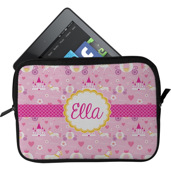 Custom Princess Carriage Tablet Case / Sleeve - Small (Personalized)
