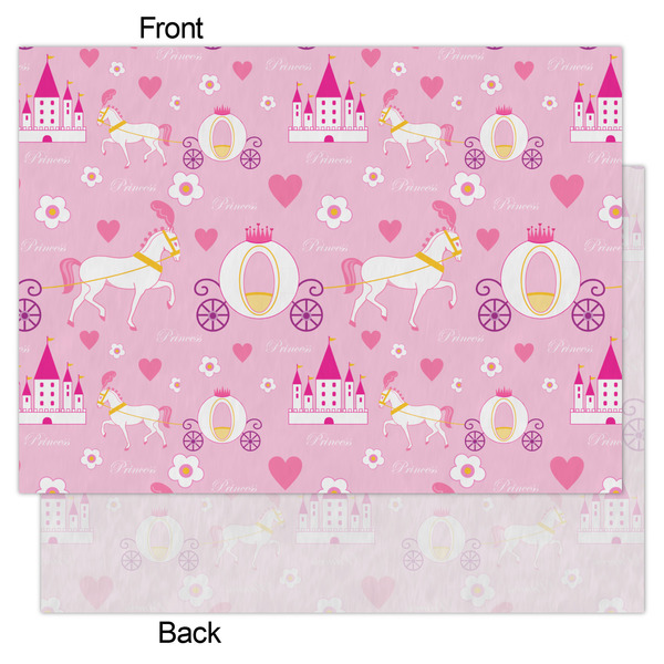 Princess Carriage Tissue Paper - Heavyweight - Large - Front & Back