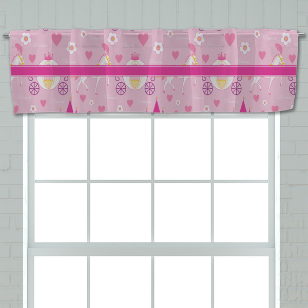 Princess Carriage Valance - Closeup on window