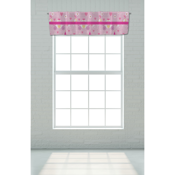 Princess Carriage Valance - On window