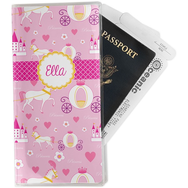 Custom Princess Carriage Travel Document Holder